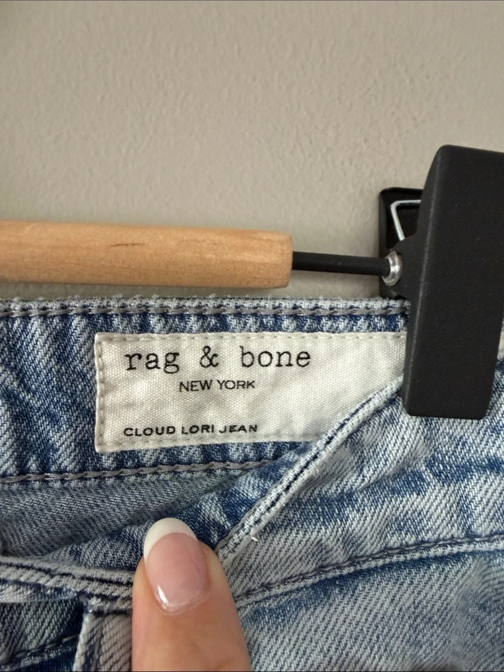 Rag & Bone Cloud Lori Jean Wide Leg Size 28 Light Blue Ultra Soft‎